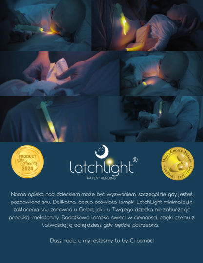 LatchLight Innowacyjna lampka nocna nie zaburzająca fazy snu, przenośna, z klipsem i światłem kierunkowym - obrazek 13