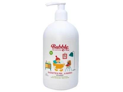 BUBBLE&CO Organiczny płyn do kąpieli dla dzieci 500 ml 0m+