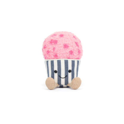 Jellycat Wesołe Lody Truskawkowe 15 cm - obrazek 2