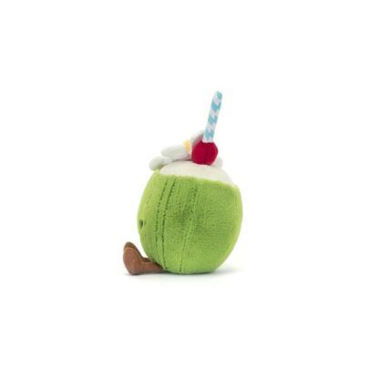 Jellycat Zabawny Rajski Kokos 15 cm - obrazek 2