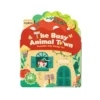Mideer Zestaw wielorazowych żelowych naklejek – The Busy Animal Town - obrazek 3