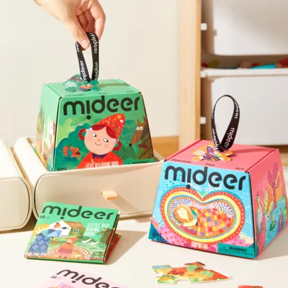 Mideer Puzzle Czerwony Kapturek - obrazek 4