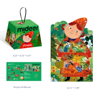 Mideer Puzzle Czerwony Kapturek