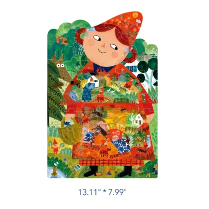 Mideer Puzzle Czerwony Kapturek - obrazek 2