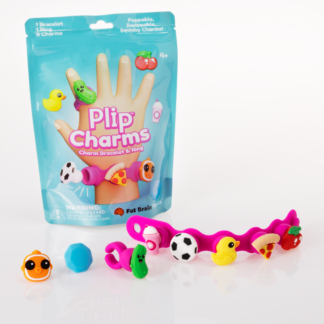 Fat Brain Toys Biżuteria Plip Charms Zestaw Różowy