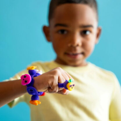 Fat Brain Toys Biżuteria Plip Charms Zestaw Fioletowy - obrazek 4