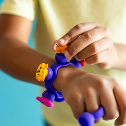 Fat Brain Toys Biżuteria Plip Charms Zestaw Fioletowy - obrazek 5
