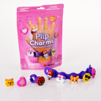 Fat Brain Toys Biżuteria Plip Charms Zestaw Fioletowy