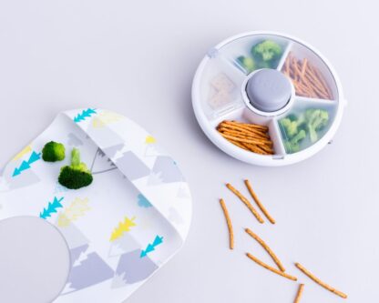 GOBE SNACK SPINNER Pojemnik na przekąski Grey - obrazek 6