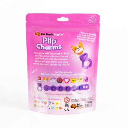 Fat Brain Toys Biżuteria Plip Charms Zestaw Fioletowy - obrazek 3
