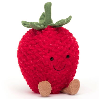 Jellycat Zabawna truskawka 20 cm