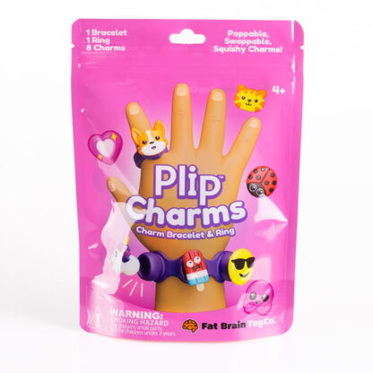Fat Brain Toys Biżuteria Plip Charms Zestaw Fioletowy - obrazek 2