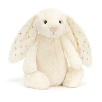 Jellycat Króliczek Gwiazdkowe Uszy Kremowy 31 cm