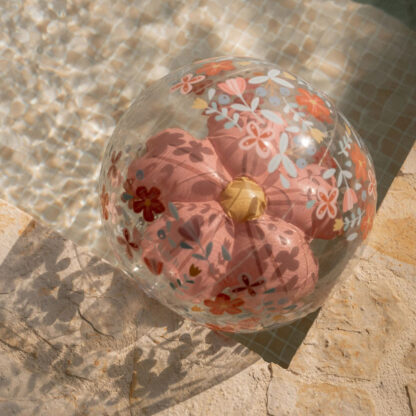 Little Dutch Piłka plażowa 3D Pink Flowers - obrazek 10