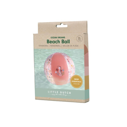 Little Dutch Piłka plażowa Pink Ocean Dreams 35 cm - obrazek 2