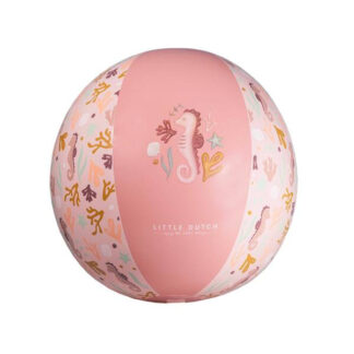Little Dutch Piłka plażowa Pink Ocean Dreams 35 cm