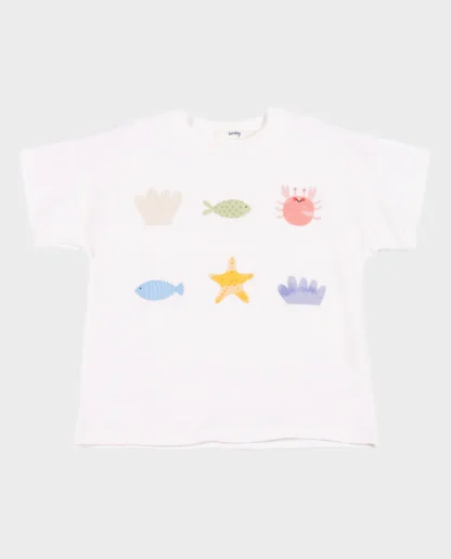 KID STORY T-Shirt z bawełny organicznej Funny World - obrazek 2