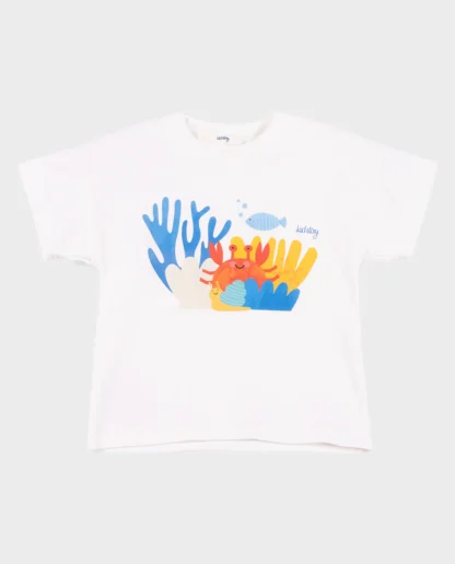 KID STORY T-Shirt z bawełny organicznej Underwater World - obrazek 3