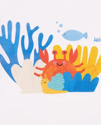 KID STORY T-Shirt z bawełny organicznej Underwater World - obrazek 4