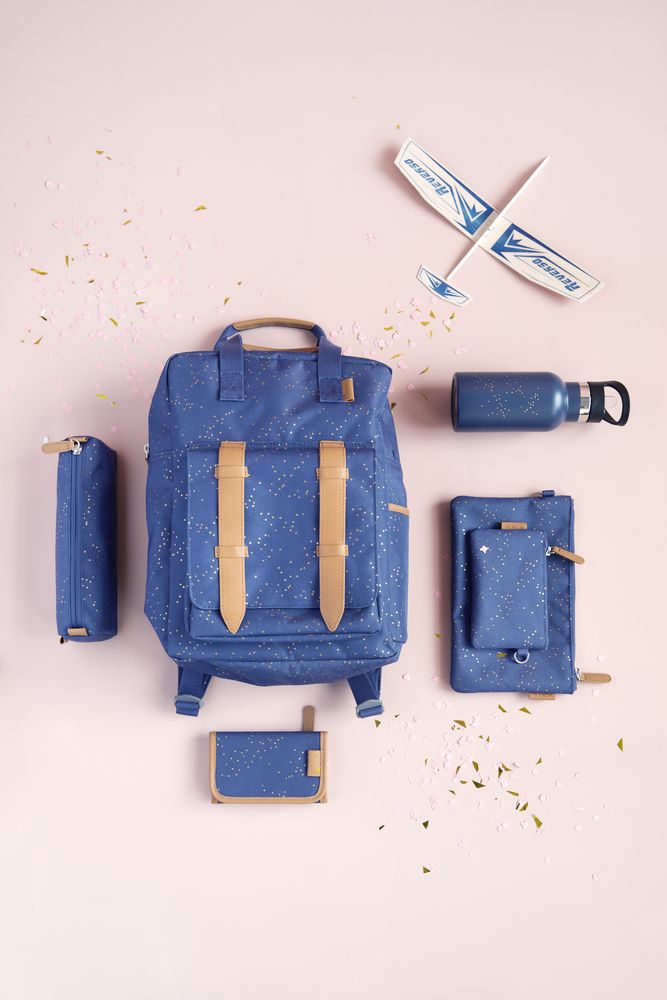 Fresk Kosmetyczka Złote kropki Indigo - obrazek 3