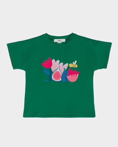 KID STORY T-Shirt z bawełny organicznej Green - obrazek 2