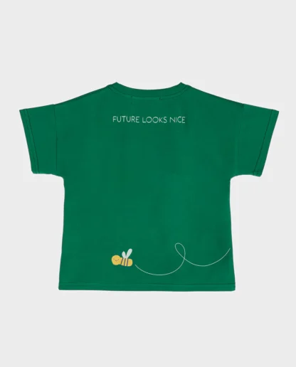 KID STORY T-Shirt z bawełny organicznej Green - obrazek 3