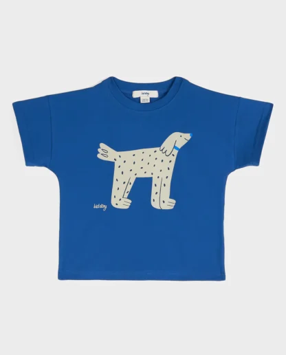 KID STORY T-Shirt z bawełny organicznej Playful Puppy - obrazek 2