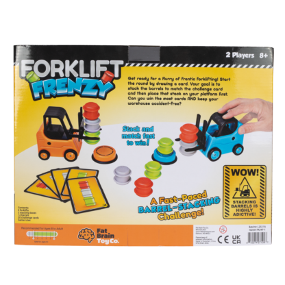 Fat Brain Toys Wyścig Wózków Widłowych Gra Forklift Frenzy - obrazek 3
