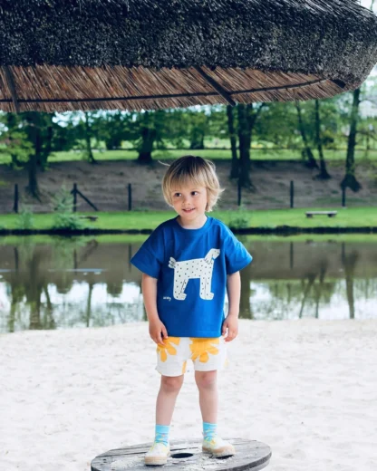 KID STORY T-Shirt z bawełny organicznej Playful Puppy - obrazek 3