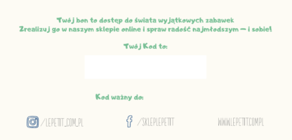 Bon podarunkowy 500 zł - obrazek 2