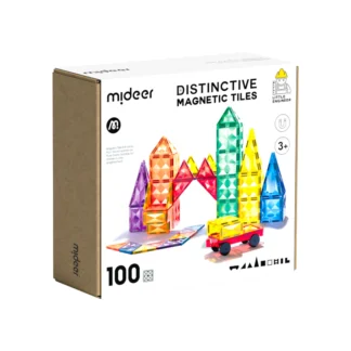 Mideer  Klocki magnetyczne (100 elementów)