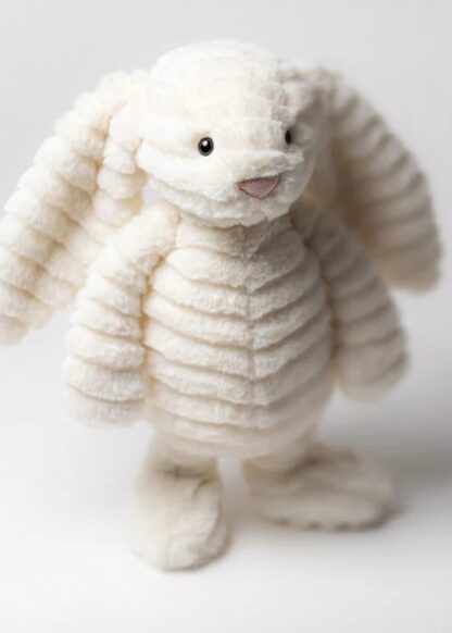 Jellycat Króliczek LUX Nimbus Kremowy 31 cm - obrazek 4