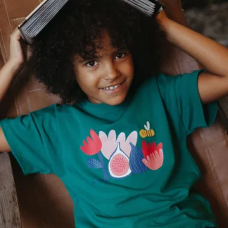 KIDSTORY T-Shirt z bawełny organicznej Green