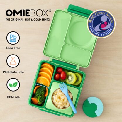 OMIE OMIEBOX Lunch box z termosem Apple Green - obrazek 5