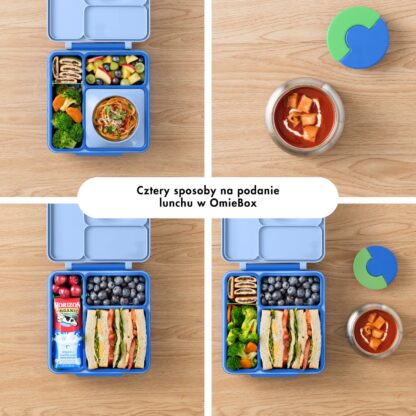 OMIE OMIEBOX Lunch box z termosem Sea Blue - obrazek 7