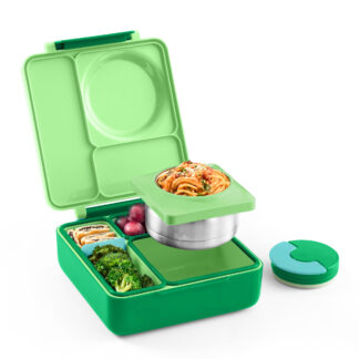 OMIE OMIEBOX Lunch box z termosem Apple Green