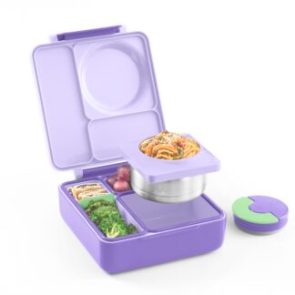OMIE OMIEBOX Lunch box z termosem Lilac Purple