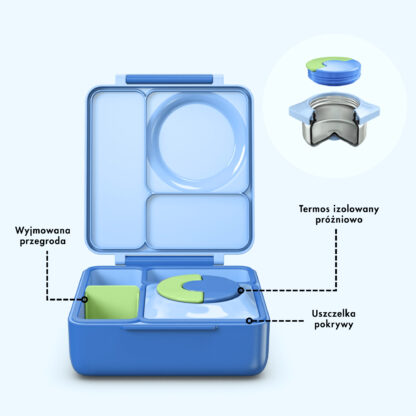 OMIE OMIEBOX Lunch box z termosem Sea Blue - obrazek 4