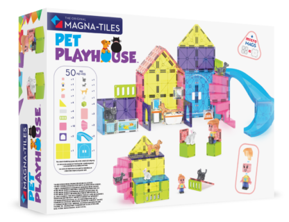 MAGNA-TILES® Klocki Magnetyczne Pet Playhouse 50 el.