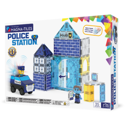 MAGNA-TILES® Klocki Magnetyczne Police Station 35 el. - obrazek 2