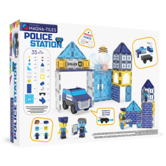 MAGNA-TILES® Klocki Magnetyczne Police Station 35 el.