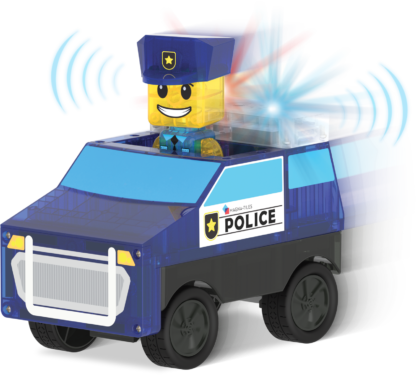 MAGNA-TILES® Klocki Magnetyczne Police Station 35 el. - obrazek 5