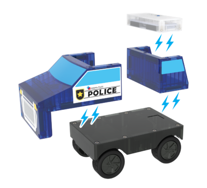 MAGNA-TILES® Klocki Magnetyczne Police Station 35 el. - obrazek 4