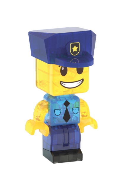 MAGNA-TILES® Klocki Magnetyczne Police Station 35 el. - obrazek 6