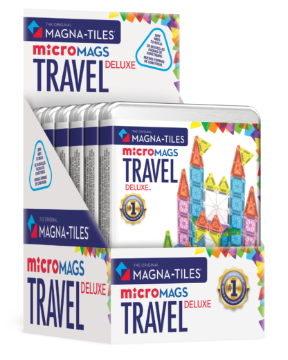 MAGNA-TILES® Klocki Magnetyczne Travel microMAGS XL 55 el. - obrazek 8