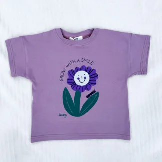 KID STORY T-Shirt z bawełny organicznej Joyful Blossom