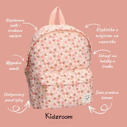 KIDZROOM Plecak dla dzieci L Magical Meadows pink - obrazek 6