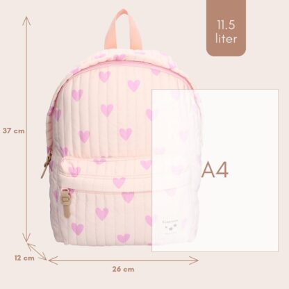 KIDZROOM Plecak dla dzieci L Magical Heart pink - obrazek 5