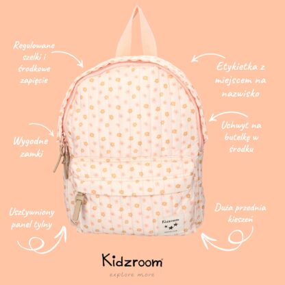 KIDZROOM Plecak dla dzieci Magical Meadows sand - obrazek 6
