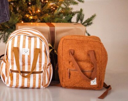 KIDZROOM Plecak dla dzieci L Stripe Frenzy Brown - obrazek 7